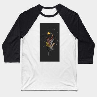 Feathered Pine Celestes Studio© Baseball T-Shirt